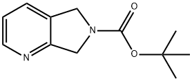 tert-butyl 5H-pyrrolo[3,4-b]pyridine-6(7H)-carboxylate, 1059172-92-7, 结构式
