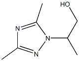 2-(3,5-ジメチル-1H-1,2,4-トリアゾール-1-イル)-1-プロパノール 化学構造式