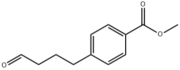 Methyl 4-(4-oxobutyl)benzoate Struktur