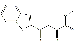 ETHYL 4-(1-BENZOFURAN-2-YL)-2,4-DIOXOBUTANOATE, 106276-58-8, 结构式