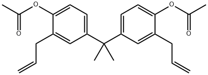 Phenyl ester epoxy curative hybrid of bisphenol A Structure