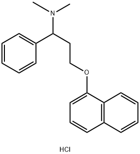 混旋达泊西汀盐酸盐,1071929-03-7,结构式