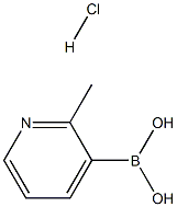 2-甲基吡啶-3-硼酸盐酸盐,1072952-34-1,结构式