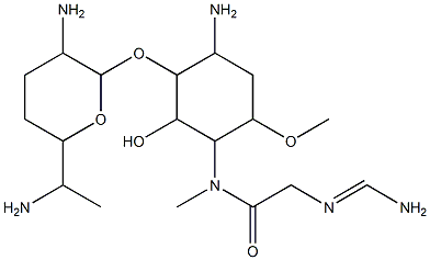 2''-N-formimidoylsporaricin A Struktur