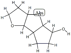 5H-Cyclopenta[b]furo[2,3-d]furan-5-ol,octahydro-(6CI) Struktur