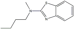2-Benzothiazolamine,N-butyl-N-methyl-(9CI) Structure