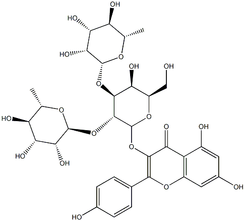 毛里求斯排草素 结构式