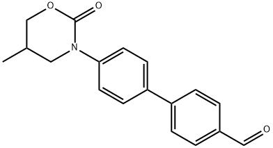 tert-butylen-(4'-formyl-biphenyl-4-yl)carbamate Structure
