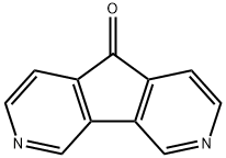 5H-环戊烯并[2,1-C:3,4-C']二吡啶-5-酮,109528-43-0,结构式
