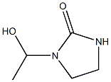 2-Imidazolidinone,1-(1-hydroxyethyl)-(9CI) Structure