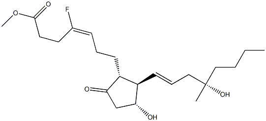 4-fluoroenisoprost 化学構造式