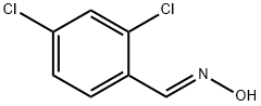 (NE)-N-[(2,4-dichlorophenyl)methylidene]hydroxylamine 化学構造式