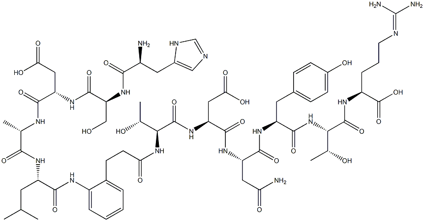 vasoactive intestinal peptide (1-12) Struktur