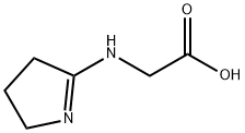 N-(3,4-ジヒドロ-2H-ピロール-5-イル)グリシン 化学構造式