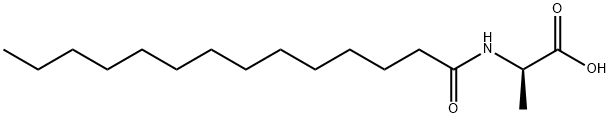 N-十四酰基-D-丙氨酸,114414-86-7,结构式