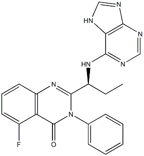 CAL-101 化学構造式
