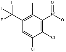 3,4-二氯-6-三氟甲基-2-硝基甲苯, 115571-66-9, 结构式