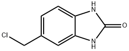 5-(氯甲基)苯并咪唑-2(3H)-酮, 115576-98-2, 结构式