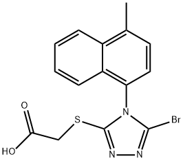 Lesinurad Impurity L, 1158970-49-0, 结构式