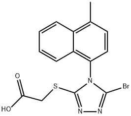 Lesinurad Impurity L 结构式