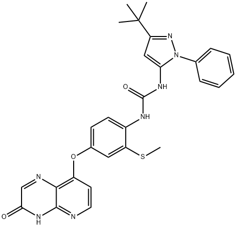 化合物CCT241161 结构式