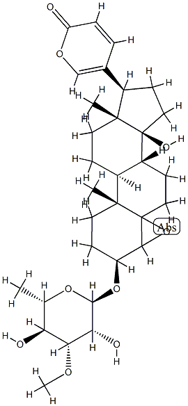 methylepoxyproscillaridin Structure