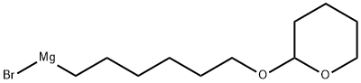 6-(2-甲氢吡喃氧基)已基溴化镁 结构式