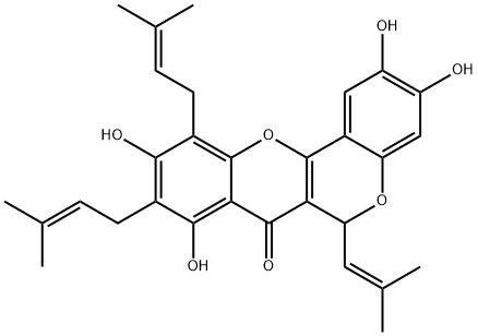 アルトヘテロフィリンB 化学構造式
