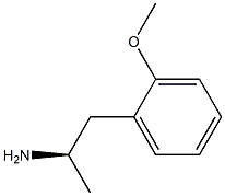 Benzeneethanamine, 2-methoxy-α-methyl-, (αR)- Structure