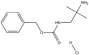 1-N-CBZ-2-Methylpropane-1,2-diaMine-HCl Structure