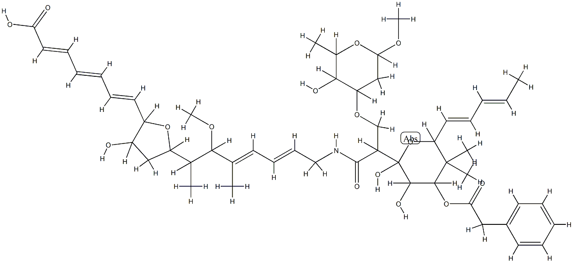 phenelfamycin B Struktur