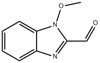 1H-Benzimidazole-2-carboxaldehyde,1-methoxy-(9CI) Structure