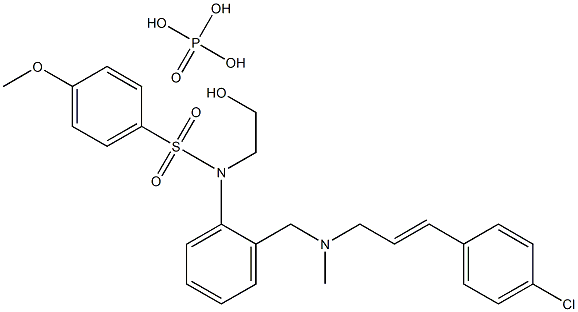 KN-93PHOSPHATE 结构式