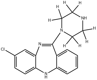 Labeled d8 Desmethyl Clozapine Hydrochloride|Labeled d8 Desmethyl Clozapine Hydrochloride