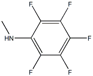 2,3,4,5,6-pentafluoro-N-methylaniline 化学構造式