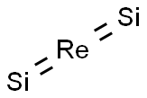 RHENIUM SILICIDE Struktur