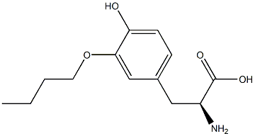 levodopa 4-hydroxybutyl ester Struktur