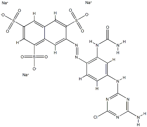 C.I. Reactive orange 12 Structure
