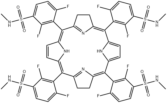 Redaporfin, 1224104-08-8, 结构式