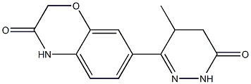 贝莫拉旦, 123169-88-0, 结构式