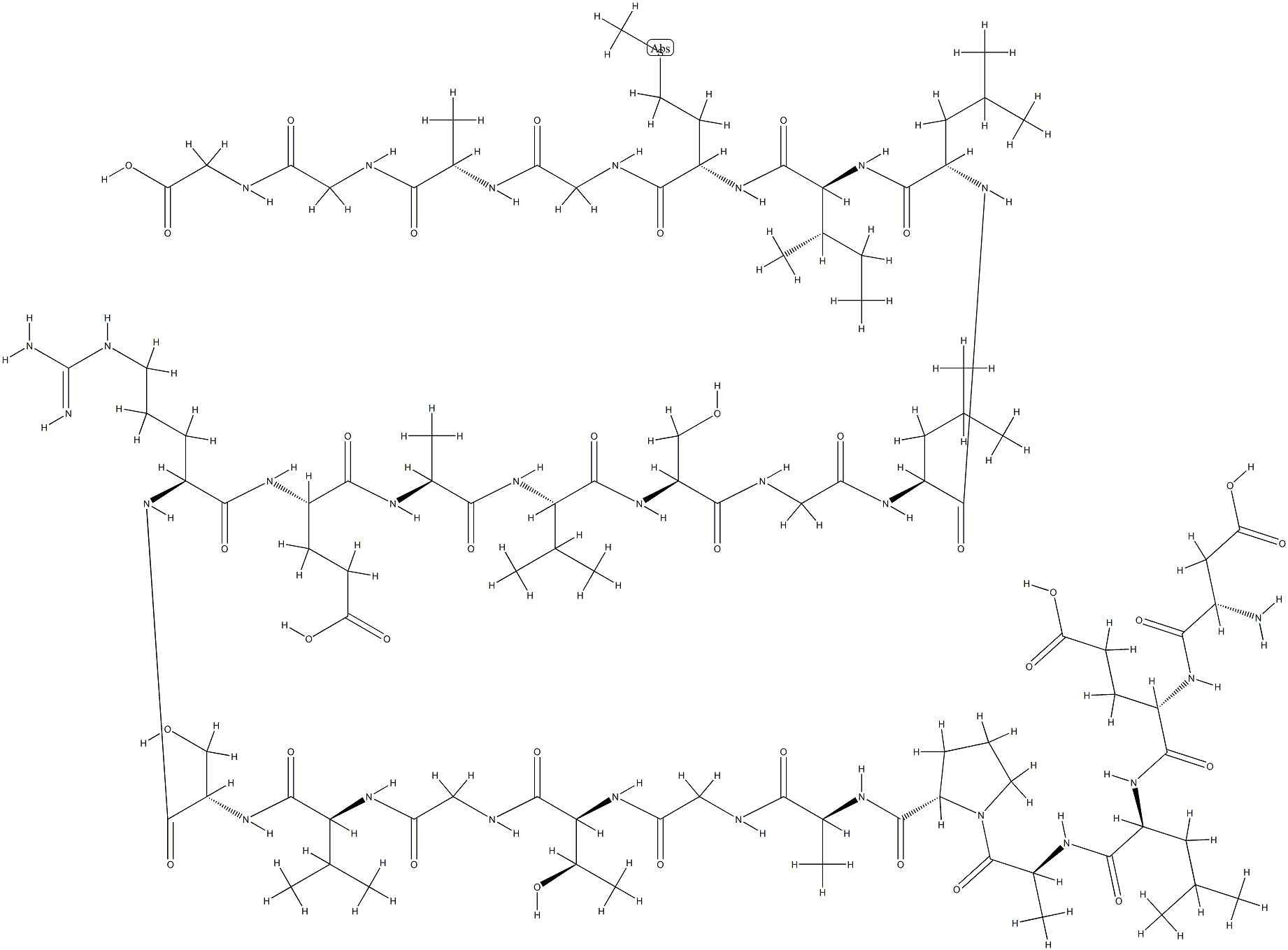 APLP1-derived Ab-like peptide (1-25) Structure