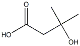 β-Hydroxyisovaleric Acid-d8 结构式
