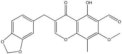 123941-06-0 6-aldehydo-7-methoxyisoophiopogonanone B