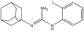 N-adamanty-1-yl-N'-(2-iodophenyl)guanidine Struktur