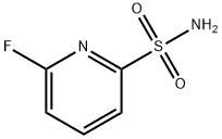 6-氟-2-吡啶磺酰胺, 124433-70-1, 结构式