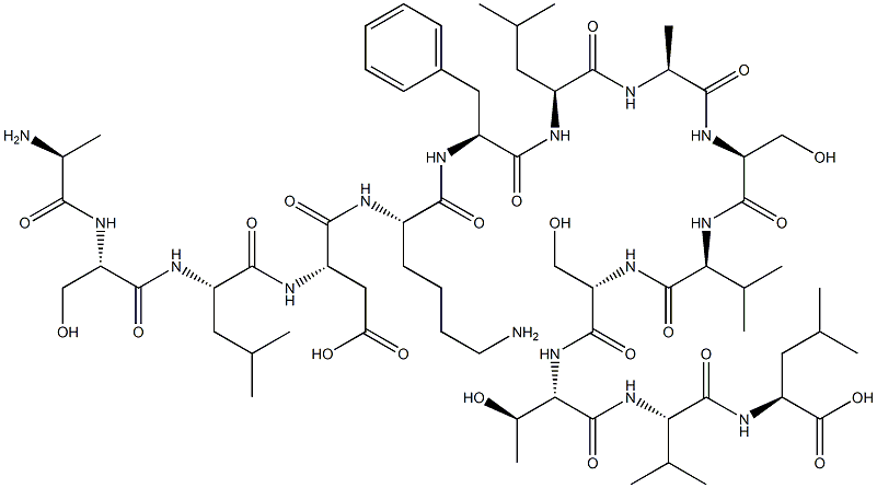 hemoglobin alpha-chain fragments (123-136)|