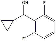 环丙基(2,6-二氟苯基)甲醇,1255306-26-3,结构式