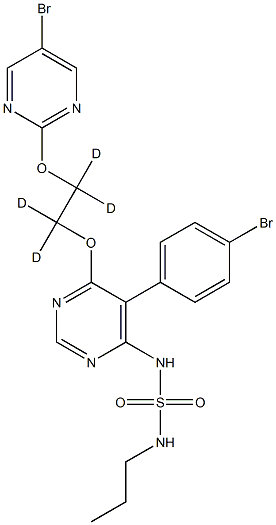 Macitentan D4 Struktur