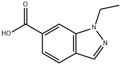 1-ETHYL-1H-INDAZOLE-6-CARBOXYLIC ACID Structure