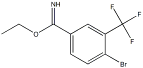 ethyl 4-bromo-3-(trifluoromethyl)benzimidate Struktur